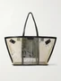 Сумка Days Carryall из сетки с принтом и отделкой кожей Proenza Schouler, прозрачный 47339203