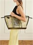 Сумка Days Carryall из сетки с принтом и отделкой кожей Proenza Schouler, прозрачный 47339203