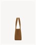 LE 5 À 7 SMALL BEA из замши SAINT LAURENT, коричневый 47339769