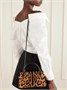 Сумка на плечо Pinch Mini со вставками из телячьей кожи с леопардовым принтом Givenchy, коричневый 47345050