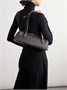 Средняя сумка на плечо Le Teckel из текстурированной кожи Alaïa, коричневый 47345650