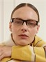 Квадратные черепаховые солнцезащитные очки из ацетата Vedette MIU MIU, коричневый 47348796