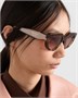 Солнцезащитные очки с логотипом Prada, коричневый 47353361