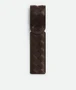Intrecciato Long Tag Holder BOTTEGA VENETA, коричневый 47361451
