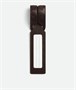 Intrecciato Long Tag Holder BOTTEGA VENETA, коричневый 47361451