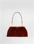 Сумка Amanda из овчины и крокодиловой кожи DOLCE & GABBANA, белый 47362226