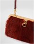 Сумка Amanda из овчины и крокодиловой кожи DOLCE & GABBANA, белый 47362226