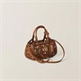 Кожаная корзина MIU MIU, коричневый 47368290