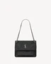 NIKI medium из винтажной кожи SAINT LAURENT, черный 47374303