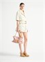 Сумка Medium Anthem из гладкой кожи BALMAIN, розовый 47376904