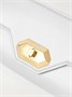 Маленький клатч Lanvin Invitation из атласа металлик, серебряный 47324041