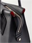 Женская кожаная сумка-тоут Venus среднего размера Christian Louboutin, черный 47338231