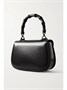 Сумка-тоут из кожи среднего размера Bamboo 1947 GUCCI, черный 47338398