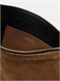 Сумка через плечо Oskan Soft Zipped из замши с кожаной отделкой ISABEL MARANT, коричневый 47344395