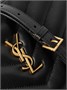 Сумка через плечо 'Loulou' из стеганой текстурированной кожи SAINT LAURENT, черный 47344842