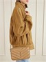 Сумка на плечо Loulou из стеганой фактурной кожи SAINT LAURENT, коричневый 47345170