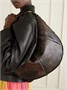 Сумка на плечо Mombasa из панельной кожи SAINT LAURENT, коричневый 47345425