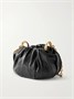 Сумка через плечо из плиссированной кожи CHLOÉ, черный 47346251