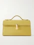 Симметричная сумка Pochette из замши Savette, зеленый 47346548