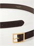 Кожаный ремень Gabriele Nili Lotan, коричневый 47346567