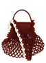 Сумка-кроссбоди из сетки «XS Le Pliage Filet» Longchamp, красный 47348540