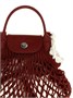 Сумка-кроссбоди из сетки «XS Le Pliage Filet» Longchamp, красный 47348540