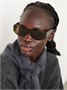 Солнцезащитные очки «кошачий глаз» из ацетата CELINE EYEWEAR, бирюзовый 47349596