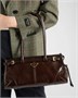 Кожаная сумка Prada Bonnie среднего размера, коричневый 47349941