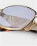 Солнцезащитные очки с логотипом Prada, черный 47353304