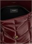 Сумка на плечо 'Puffer' SAINT LAURENT, бордовый 47356066