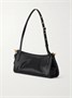 Маленькая атласная сумка через плечо Le Click Alaïa, черный 47357044