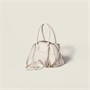 Сумка Vivant из кожи наппа MIU MIU, белый 47374057
