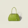 Кожаная сумка Vivant наппа MIU MIU, зеленый 47374089