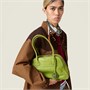 Кожаная сумка Vivant наппа MIU MIU, зеленый 47374089