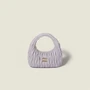 Wander-сумка хобо из стеганной кожи наппа MIU MIU, фиолетовый 47375979