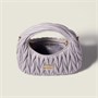 Wander-сумка хобо из стеганной кожи наппа MIU MIU, фиолетовый 47375979