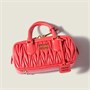 Сумка Arcadie из стеганой кожи наппа MIU MIU, оранжевый 47376726