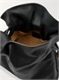 Кожаный клатч Flamenco mini с украшениями LOEWE, черный 47323658