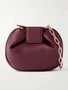 Мягкий клатч из кожи Demi Gabriela Hearst, бордовый 47323908