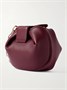 Мягкий клатч из кожи Demi Gabriela Hearst, бордовый 47323908