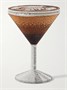 Клатч Martini Espresso серебристого цвета с кристаллами JUDITH LEIBER COUTURE, мультицвет 47324033