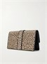 Клатч Capri из телячьей кожи с леопардовым принтом Manolo Blahnik, коричневый 47324104