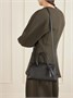 Маленькая сумка-тоут The Turismo из фактурной кожи JACQUEMUS, черный 47338122