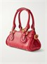 Сумка-тоут из кожи с украшениями Paddington CHLOÉ, красный 47338407