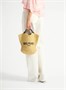 Мини-сумка-тоут BALMAIN, связанная крючком, бежевый 47339760