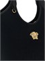 Сумка-шоппер средней величины «La Medusa» VERSACE, черный 47339848