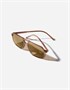 Повседневные солнцезащитные очки DOLCE & GABBANA, коричневый 47343344