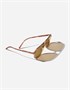 Повседневные солнцезащитные очки DOLCE & GABBANA, коричневый 47343344