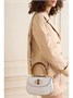 Кожаная сумка через плечо Bamboo 1947 GUCCI, белый 47344721