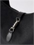 Большая холщовая сумка-жаккард Jackie 1961 GUCCI, черный 47345052